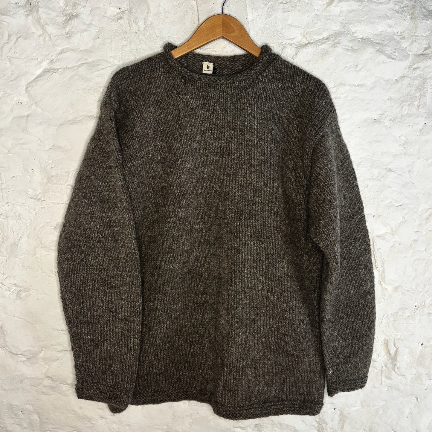 Hand Knit Pure Wool Classic Jumper