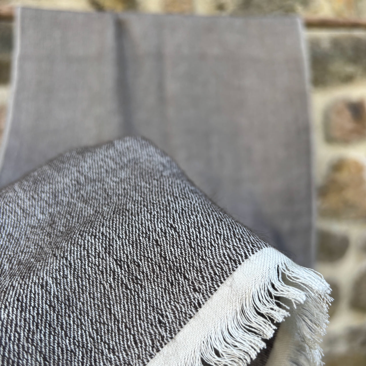 Yak Wool & Silk Scarf