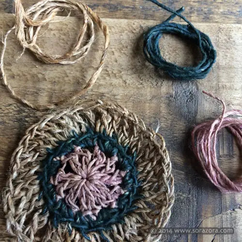 Natural Dyed Himalayan Hemp Yarn