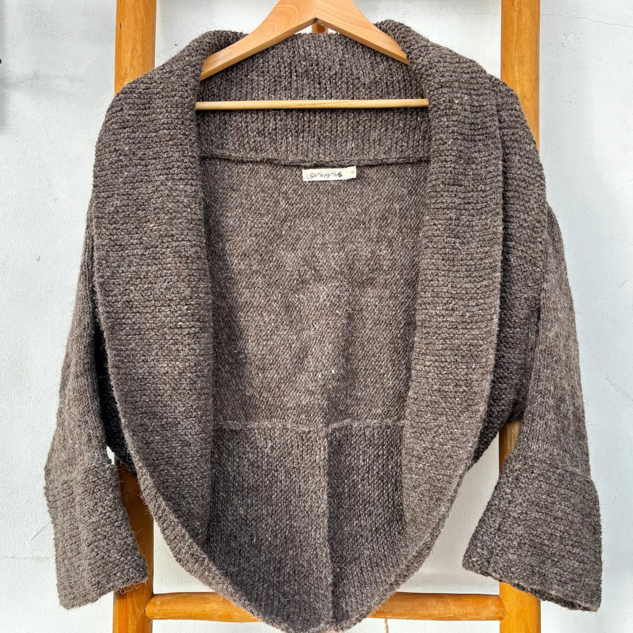 ⚫︎ Bolero Cardigan ⚫︎ Hand Knit Pure Wool ⚫︎