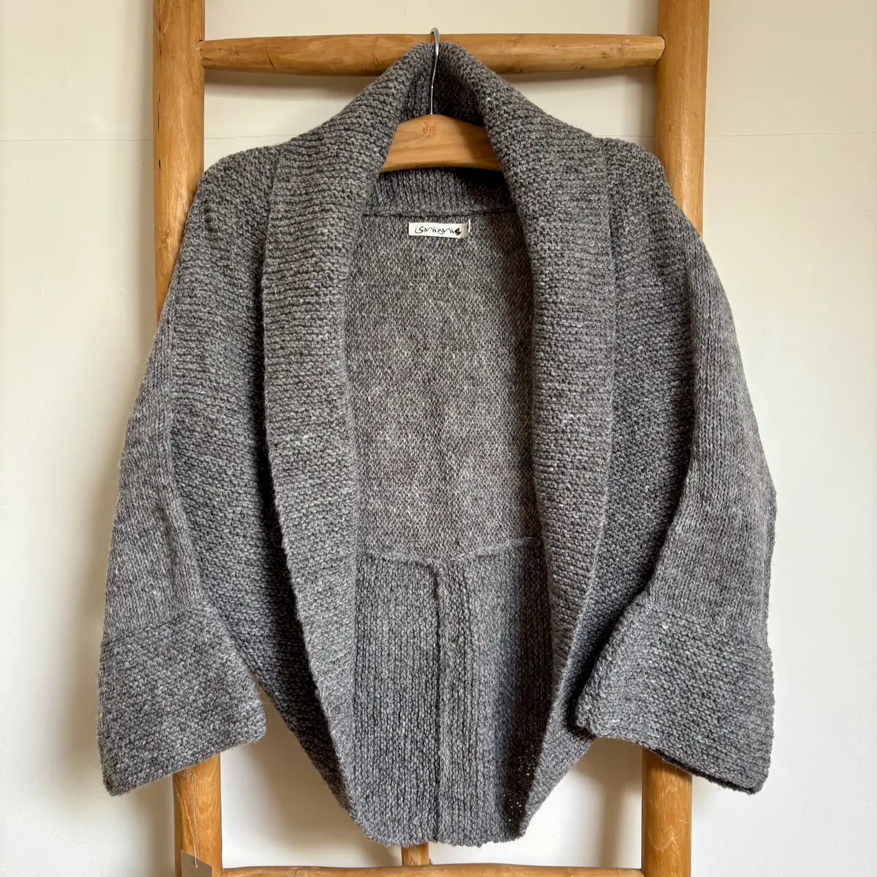 ⚫︎ Bolero Cardigan ⚫︎ Hand Knit Pure Wool ⚫︎