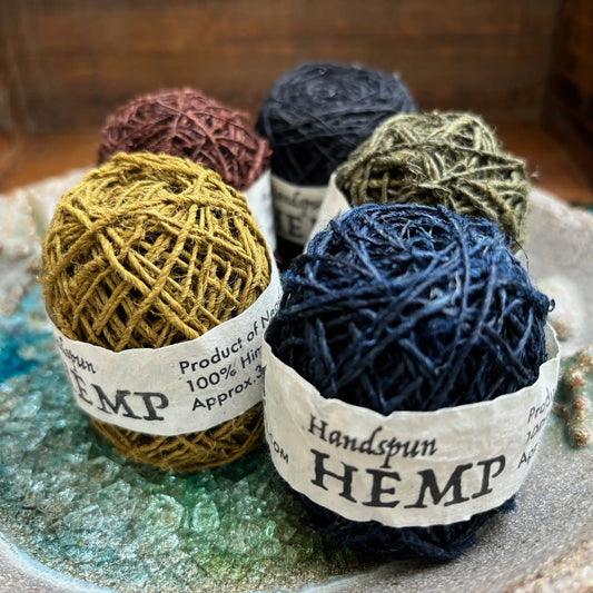 Natural Dyed Himalayan Hemp Yarn