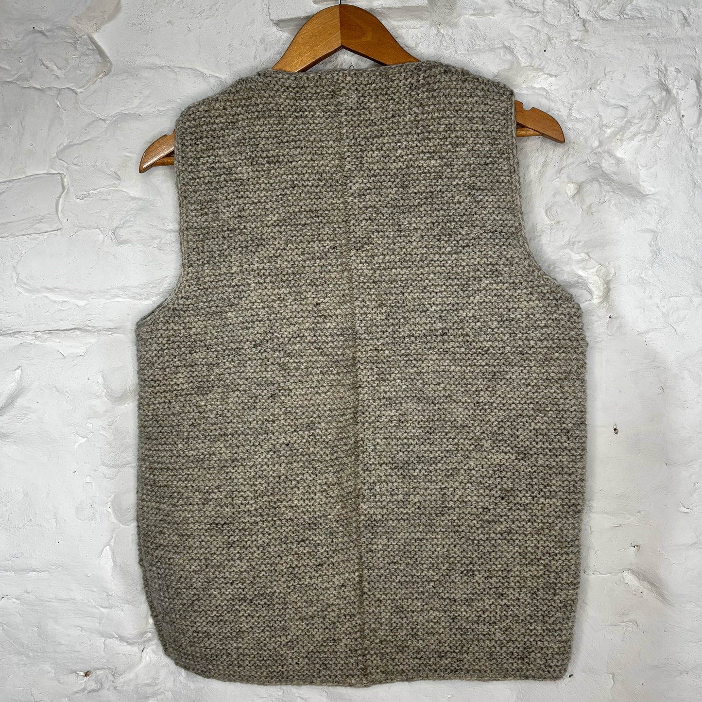 Hand Knit Pure Wool Jerkin