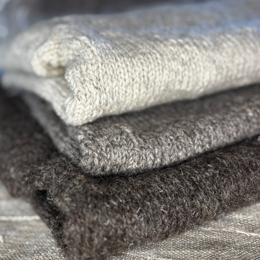 Hand Knit Pure Wool Classic Jumper