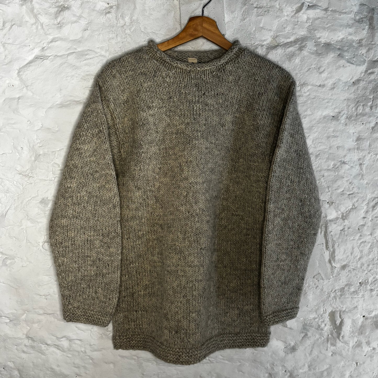 Hand Knit Pure Wool Classic Jumper