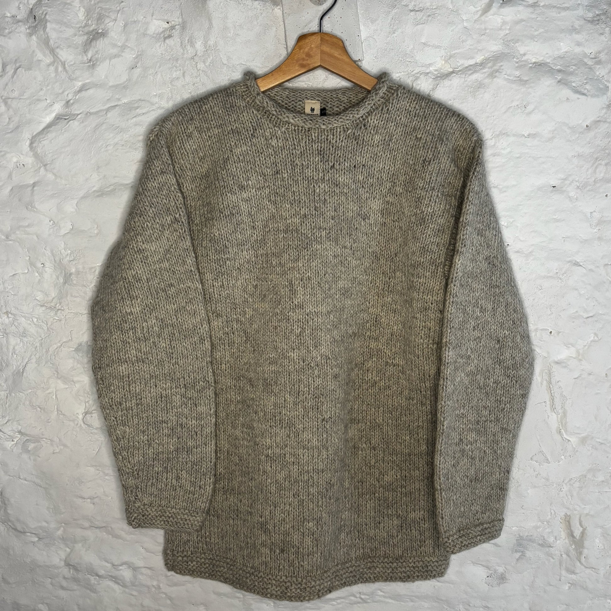 Hand Knit Pure Wool Classic Jumper