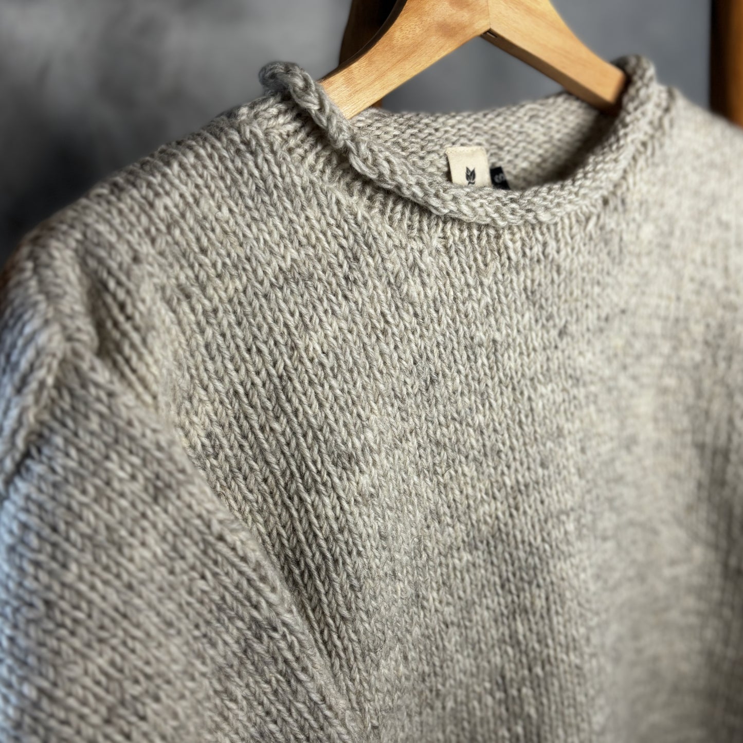 Hand Knit Pure Wool Classic Jumper
