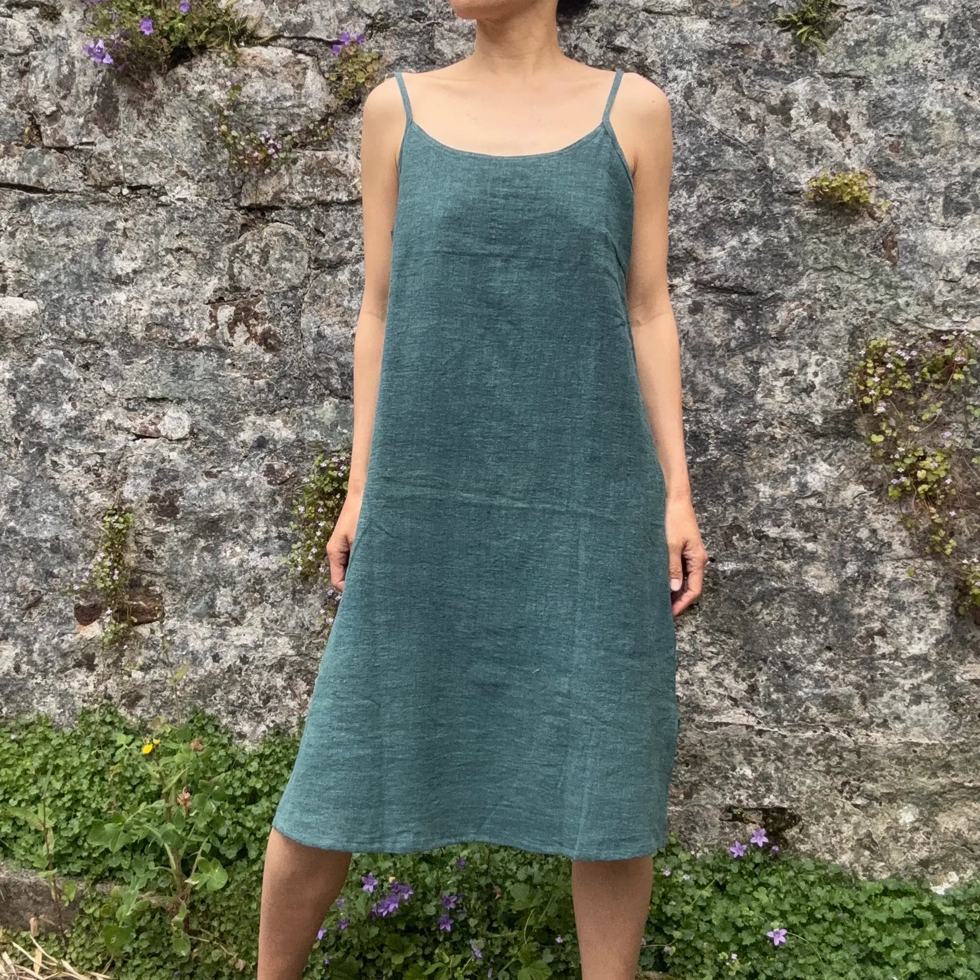 Long Slip - Harro Indigo Green