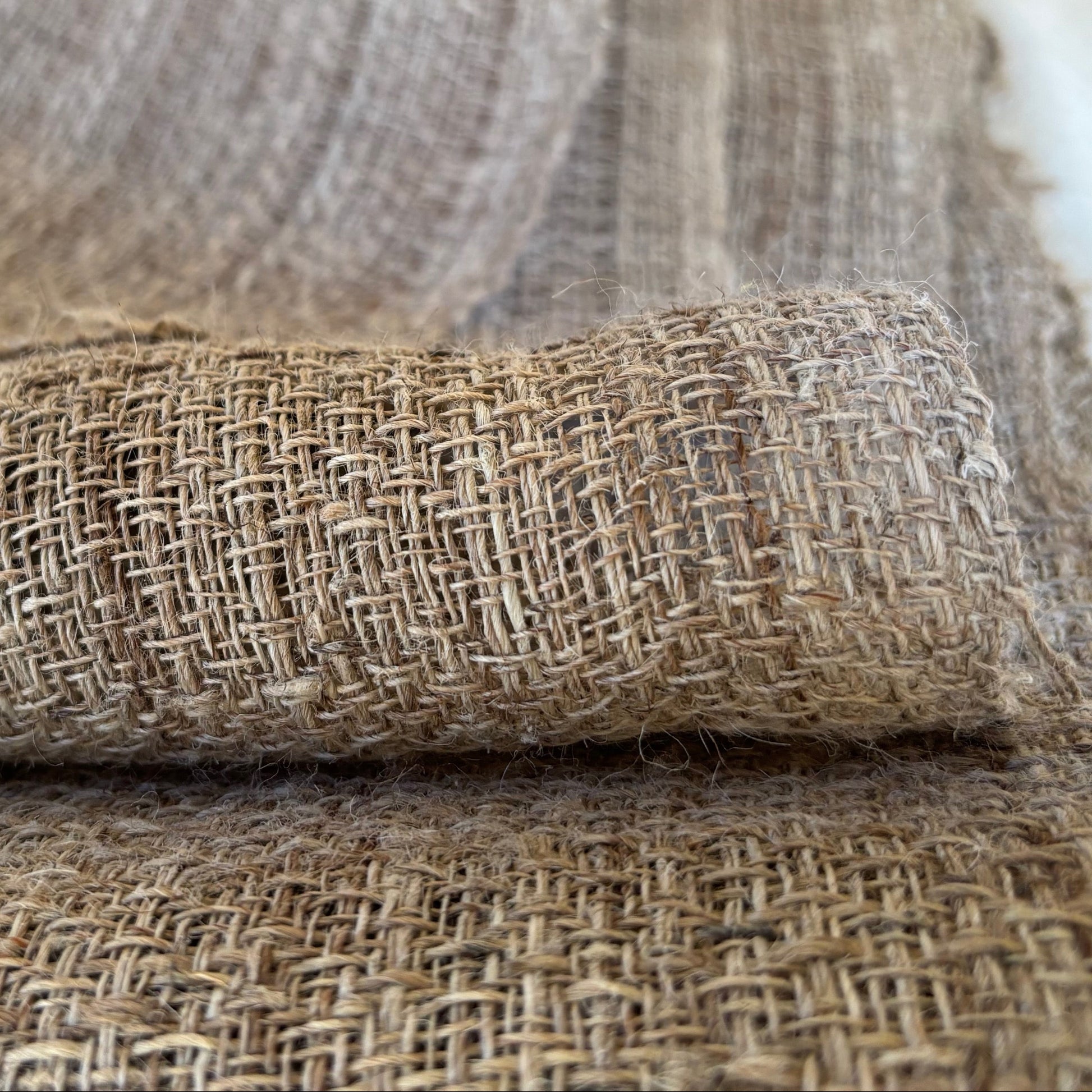 Himalayan Nettle Loose Weave Fabric