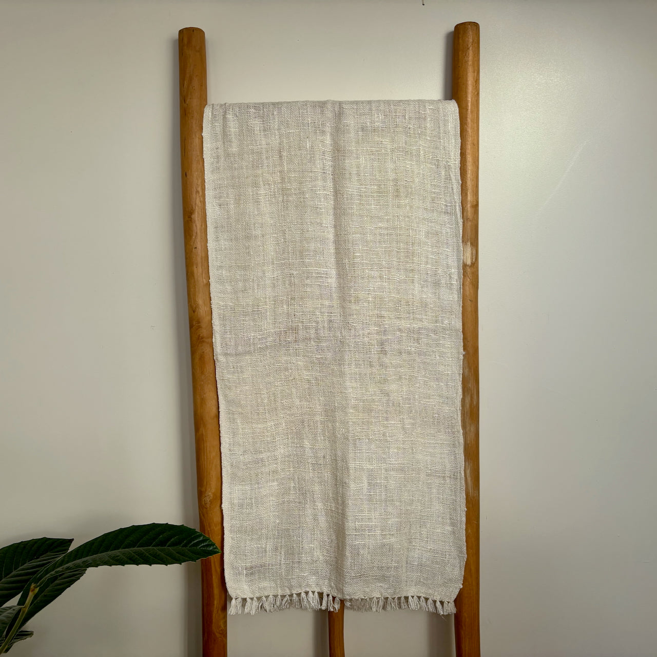 Hand Spun Silk Handwoven Scarf