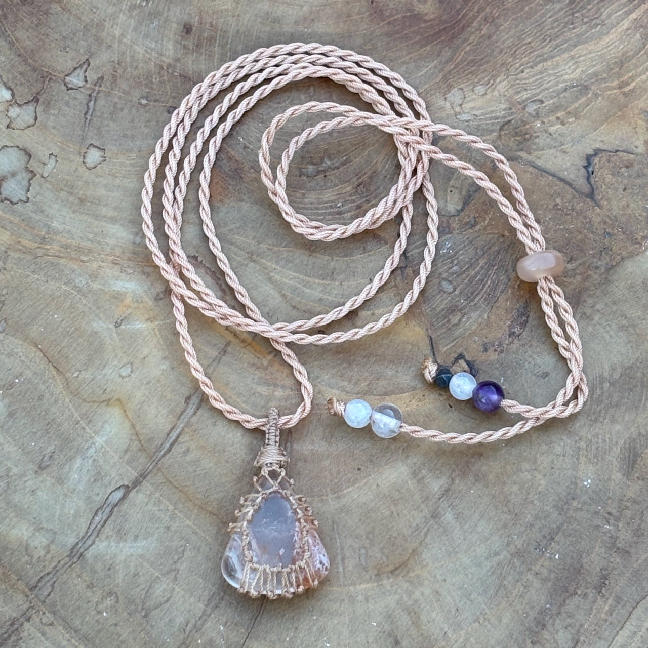 Strawberry Quartz Pendant