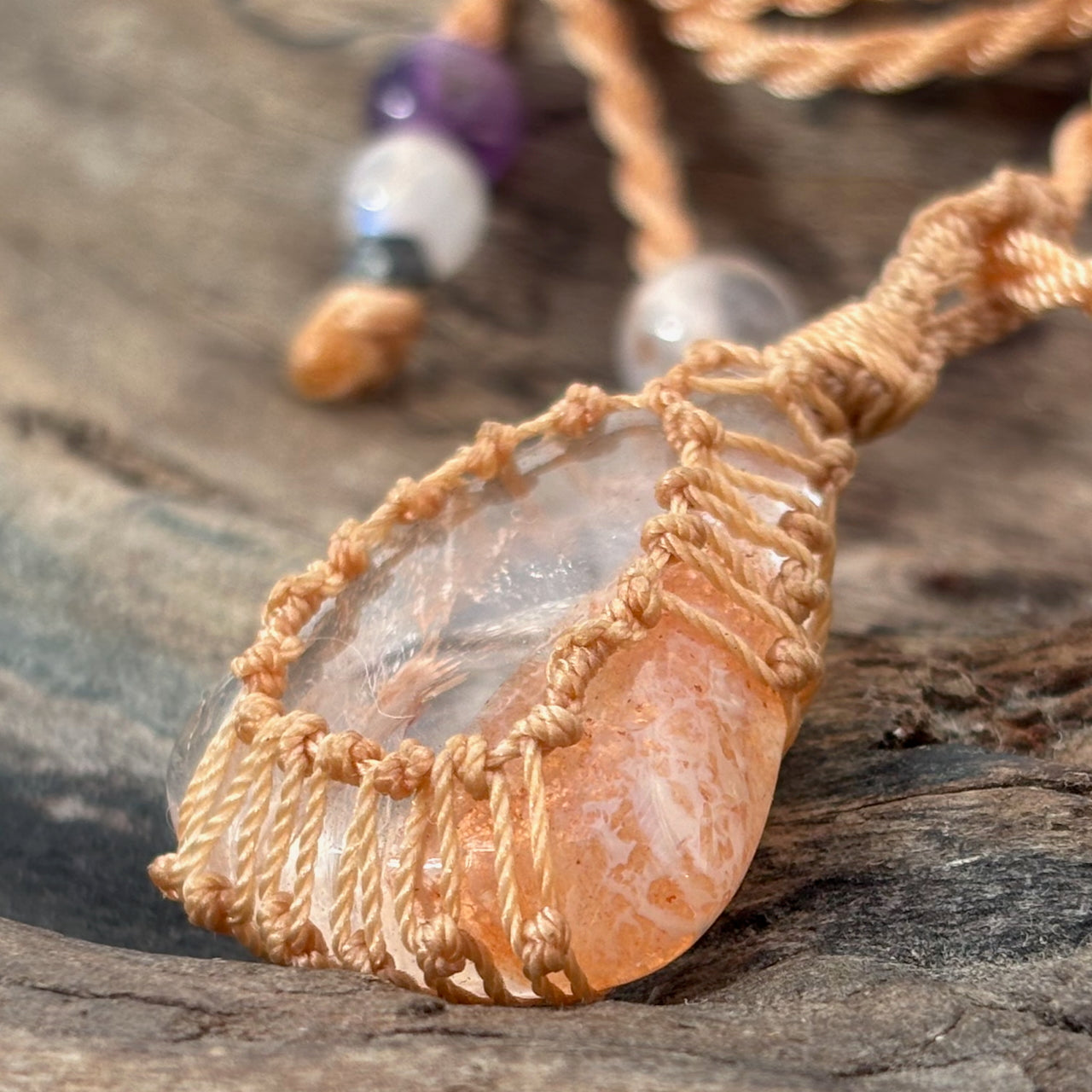 Strawberry Quartz Pendant