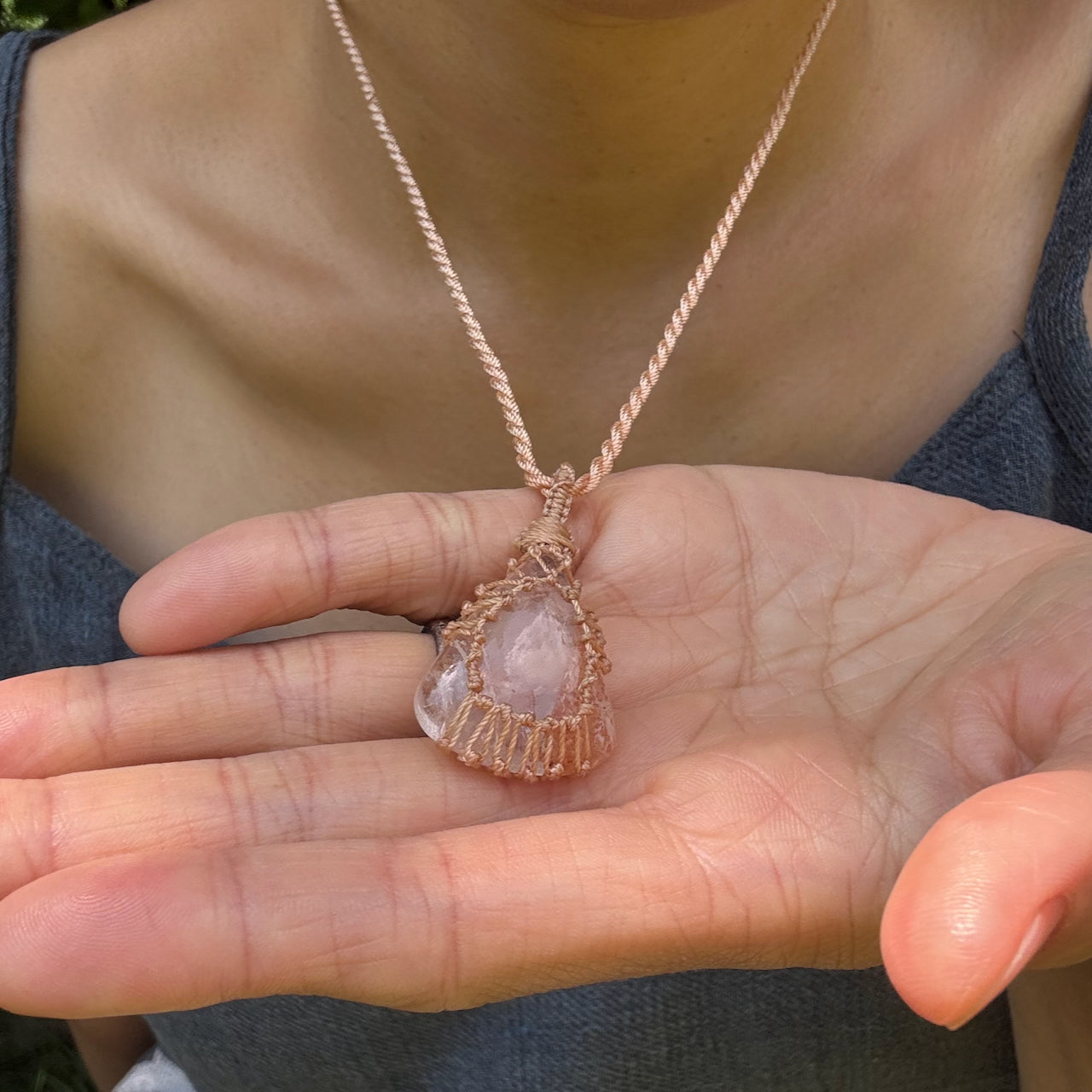 Strawberry Quartz Pendant