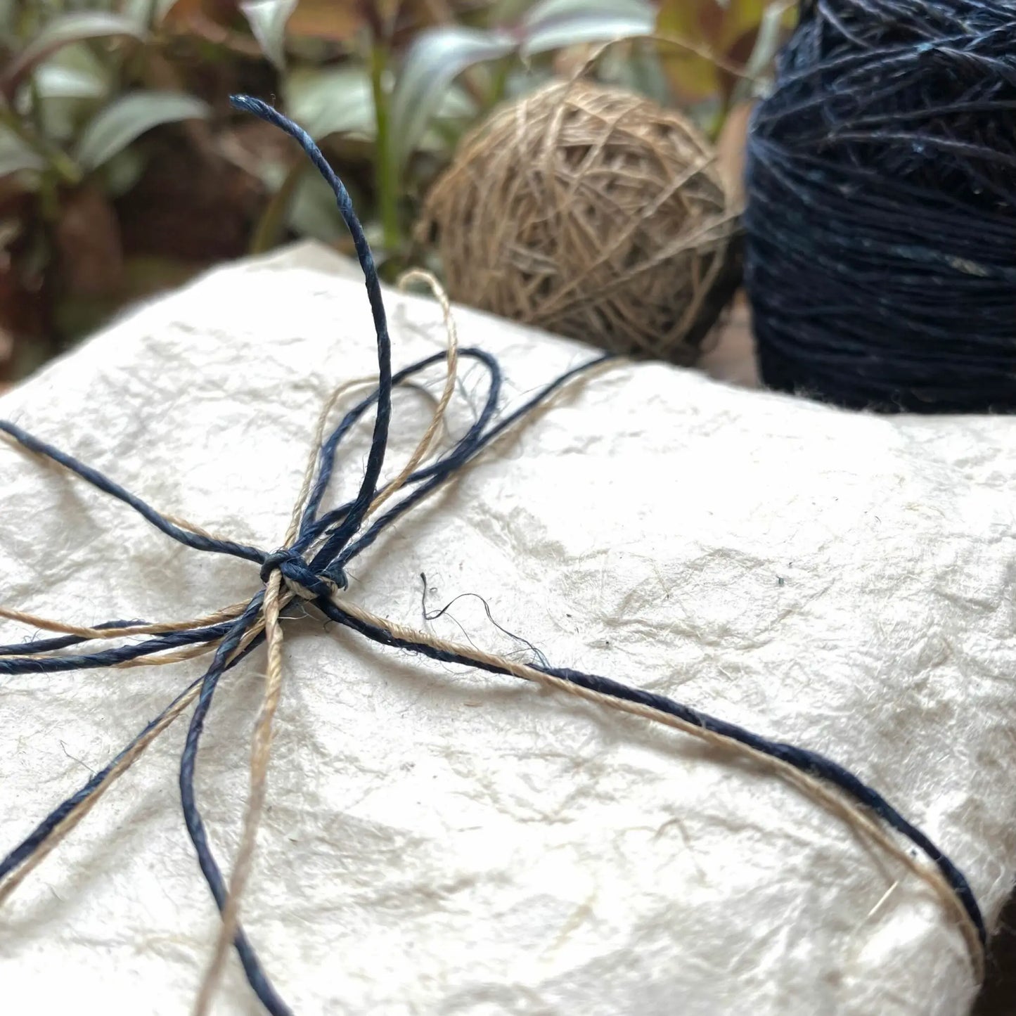 Natural Dyed Himalayan Hemp Yarn